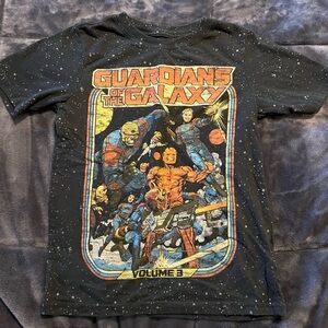 Guardians of the Galaxy Kids Black T-Shirt